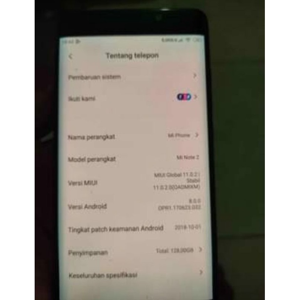 XIOMI MI NOTE 2 (6/128)