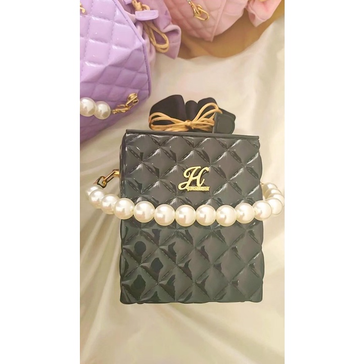 JIMS HONEY - NAOMI BAG MINI BAG TAS WANITA MINI BENTUK KOTAK LUCU TALI PANJANG JIMSHONEY