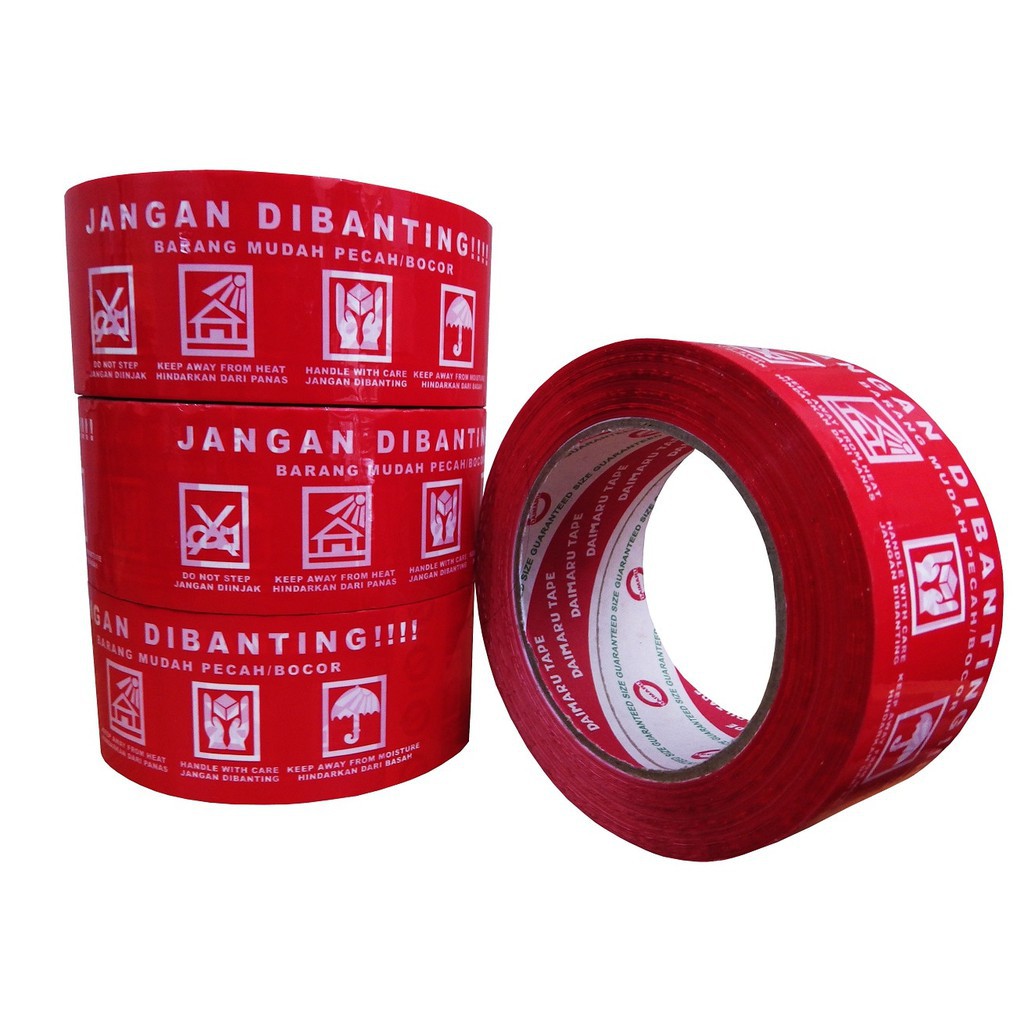 LAKBAN ISOLASI TAPE SELOTAPE DAIMARU JANGAN DIBANTING
