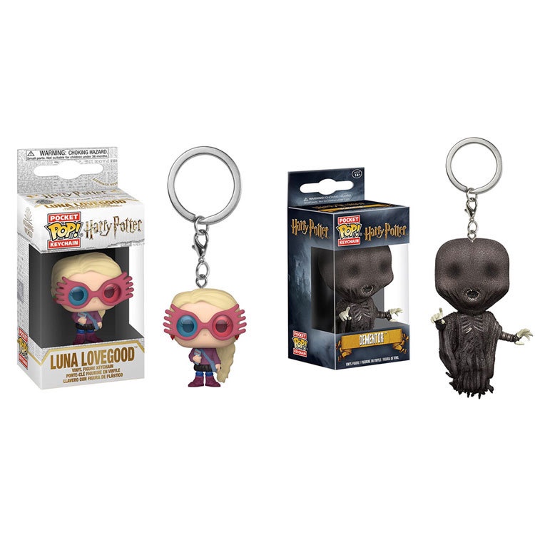 Funko POP Gantungan Kunci Boneka Action Figure Luna Dementors Karakter Harry Potter Dumbledore Voldemort