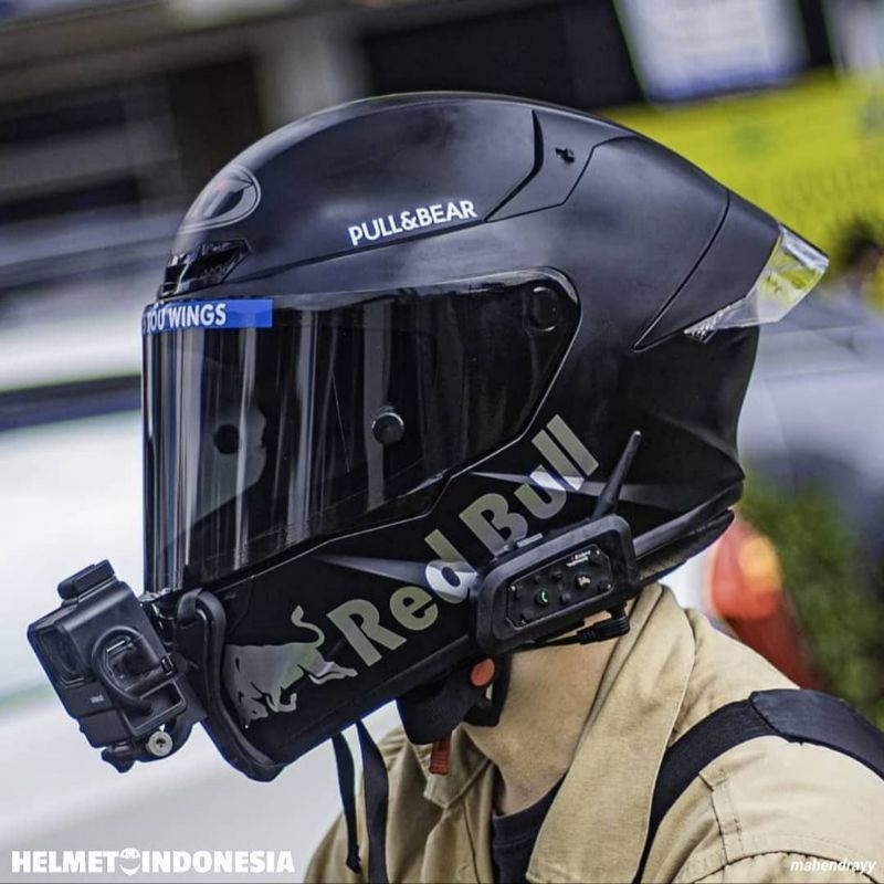 Stiker RedBull / Stiker Helm / Stiker Redbull Murah / Stiker  Variasi Helm