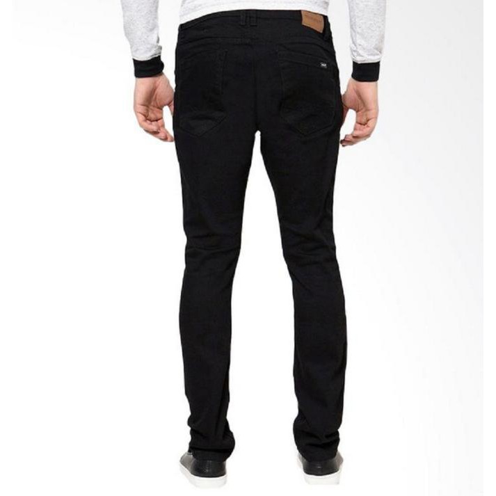 Termurah Celana Jeans Hitam Skinny / Slimfit Panjang Pria - Dc - Levis - Lois - Promo Bulan Ini