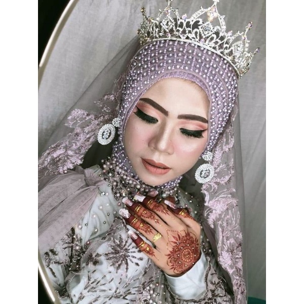 SLAYER PENGANTIN VEIL MUTIARA,wisuda,besanan