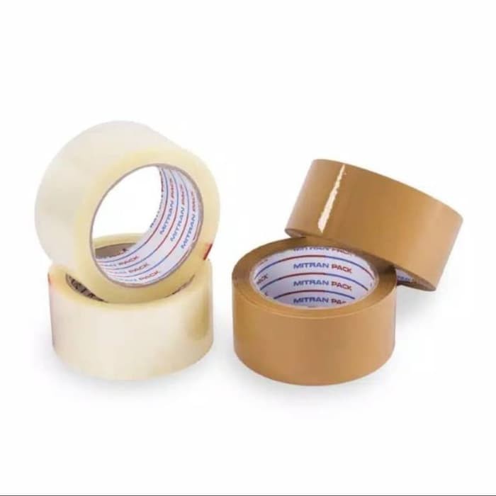 

Lakban Bening / Coklat 80 Yard Full X 45 Mm X 2 Inch
