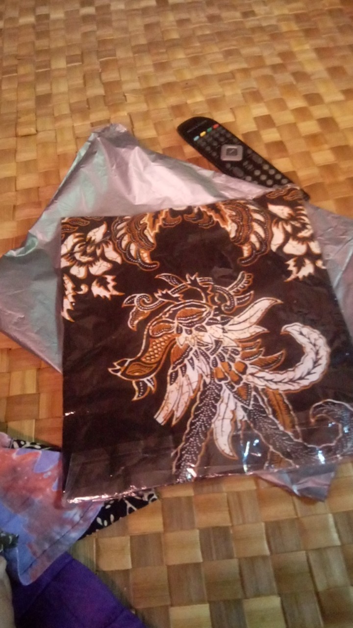 Batik Couple Keluarga Sania Ruffle Ori Ndoro Jowi Dnt Motif Ayam Sogan