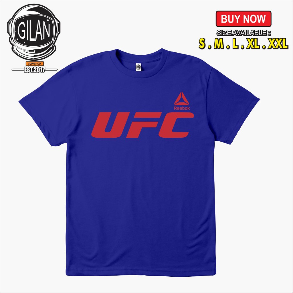 Kaos BAJU Distro UFC ULTIMATE FIGHTING CHAMPIONSHIP KHABIB NURMAGUMEDOV DAKWAH ISLAMI OLAHRAGA SPORT-BIRU