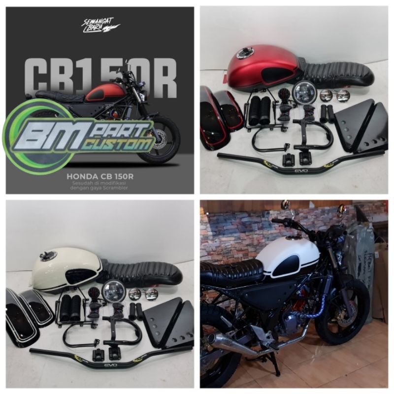 PAKET JAPSTYLE CBR CB150R CBK45 FULLSET KUALITAS BAGUS.