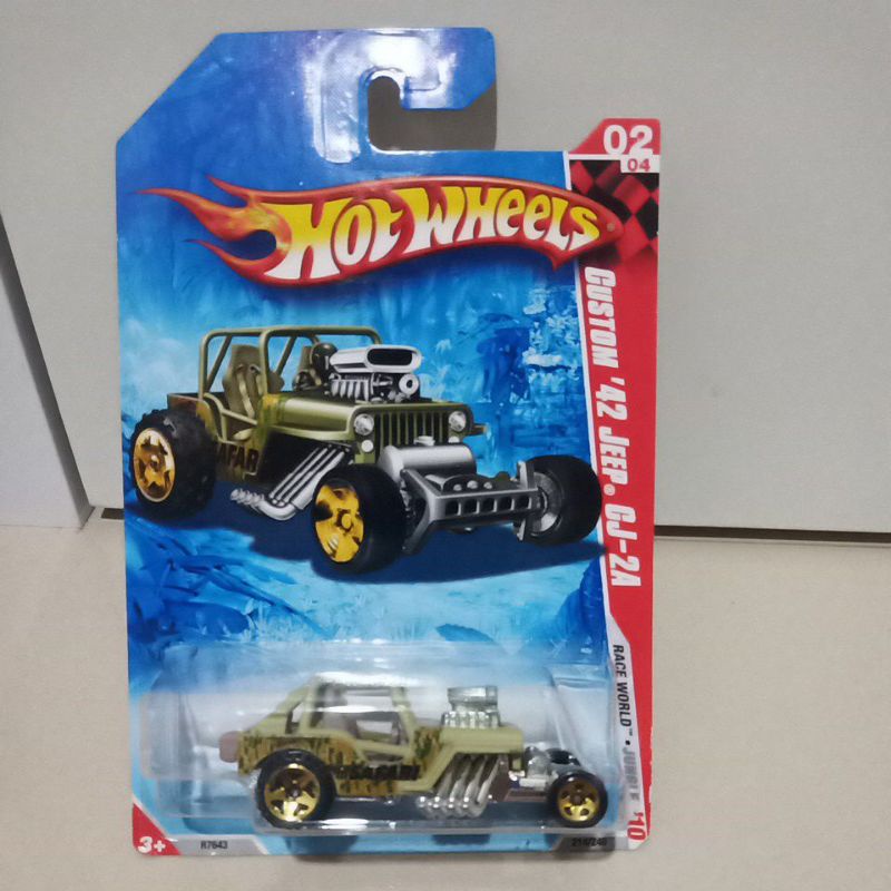 Custom 42 Jeep CJ-24 Hotwheels Race World