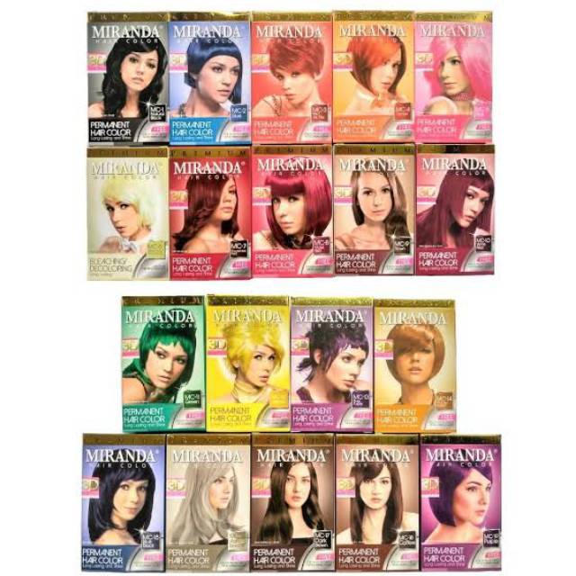 Miranda Hair Color 30+30ml ( warna lengkap )