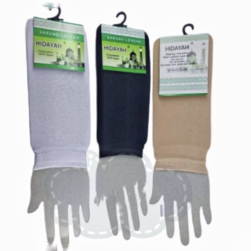 HIDAYAH HANDSOCK DEKER LENGAN PANJANG / MANSET LENGAN TANPA JEMPOL DEKER PRIA WANITA DEKER LENGAN