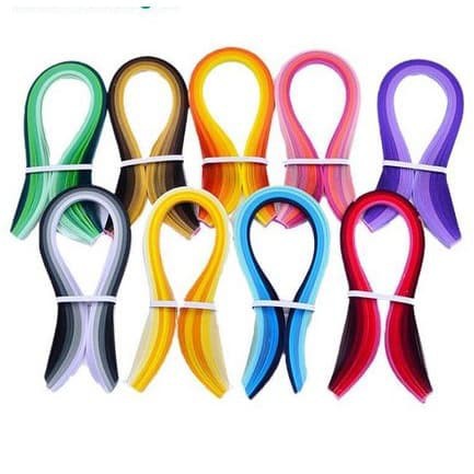 Quilling Strips - Six Gradation Color 390x5mm (100pcs)