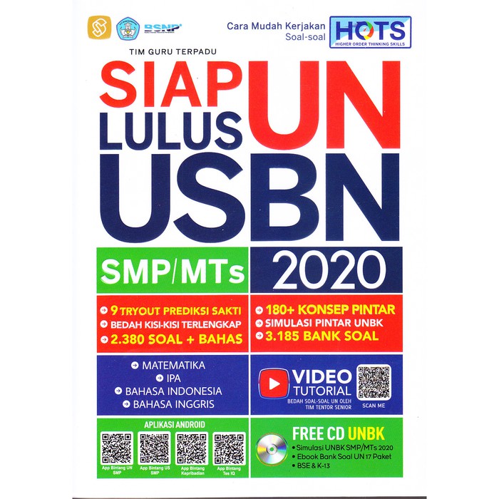 BK - SIAP UN LULUS USBN SMP/MTS 2020 (FREE CD UNBK)-0