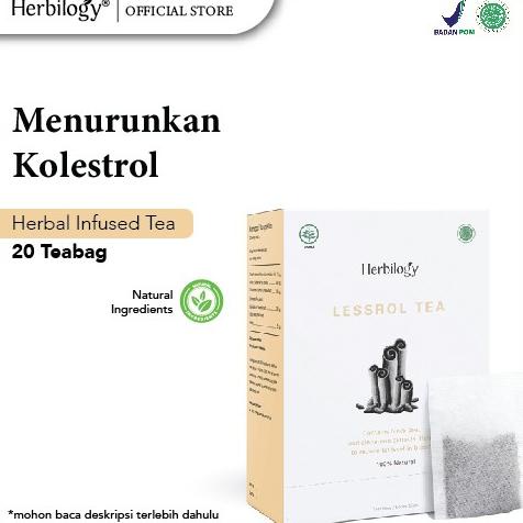 

Discount Herbilogy Lessrol Tea - Kolesterol 20 Kantong Teh /OBAT HERBAL ASAM URAT/OBAT HERBAL PELANGSING/OBAT HERBAL KOLESTEROL/OBAT HERBAL DIABETES