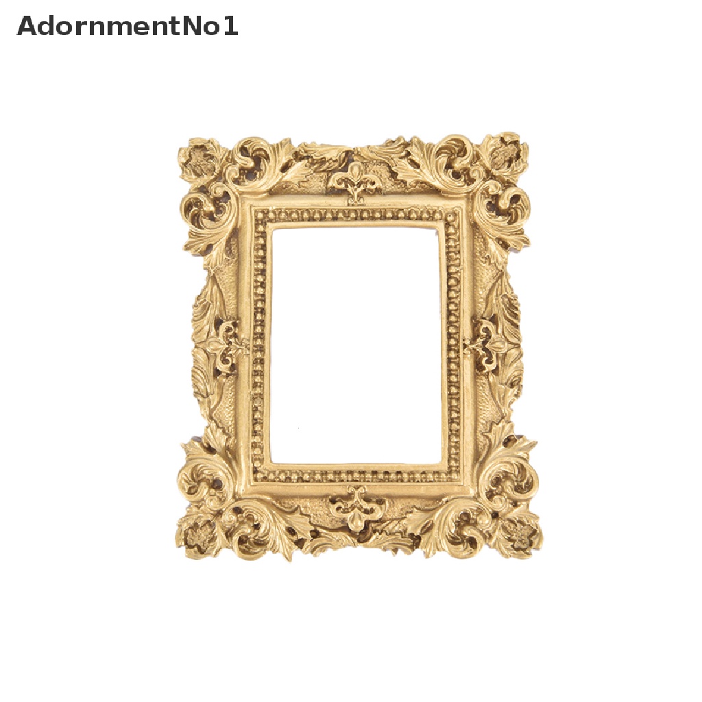 (AdornmentNo1) Frame Foto Bahan Metal Gaya Retro Untuk Display Nail Art