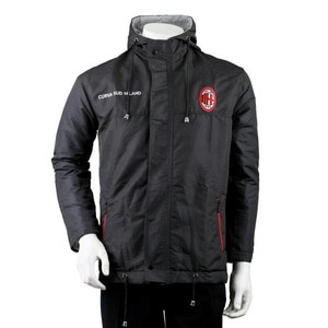 Jaket AC Milan Rossoneri Keren Curva Sud Bahan Taslan Nyaman Club Bola