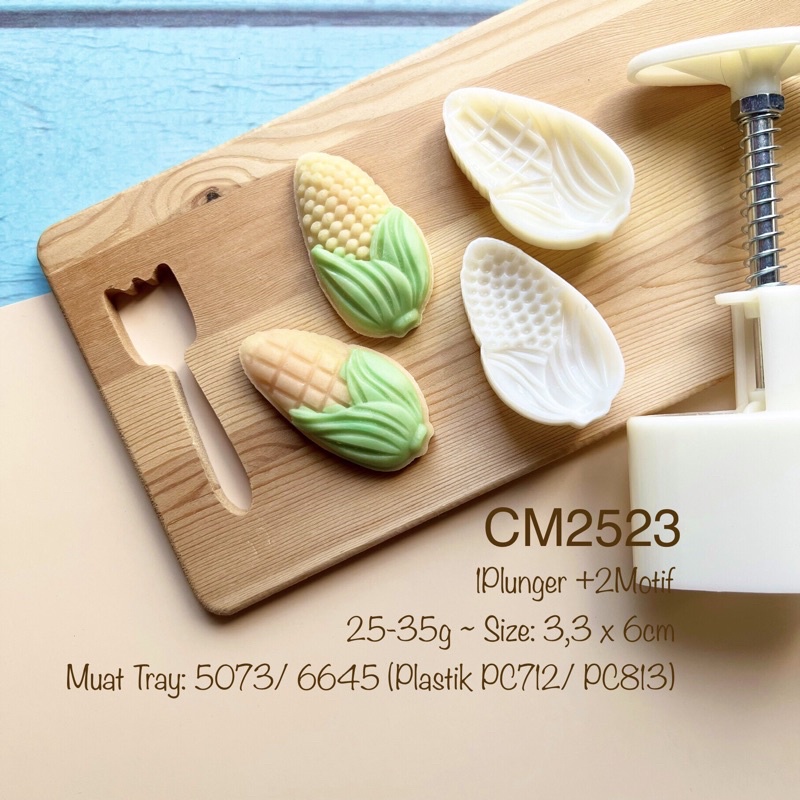 Cetakan Jagung Nastar 25-35g CM2523 Cookies Cutter| Mini Mooncake| CM25