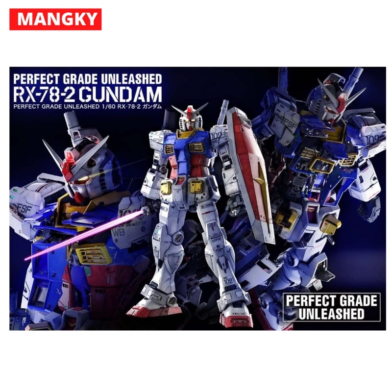 PG 1/60 RX-78-2 Gundam Perfect Grade Unleashed Bandai Original