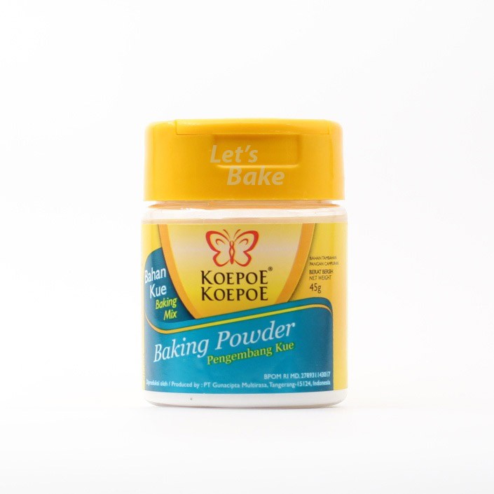 

Koepoe Koepoe baking powder 45 gr