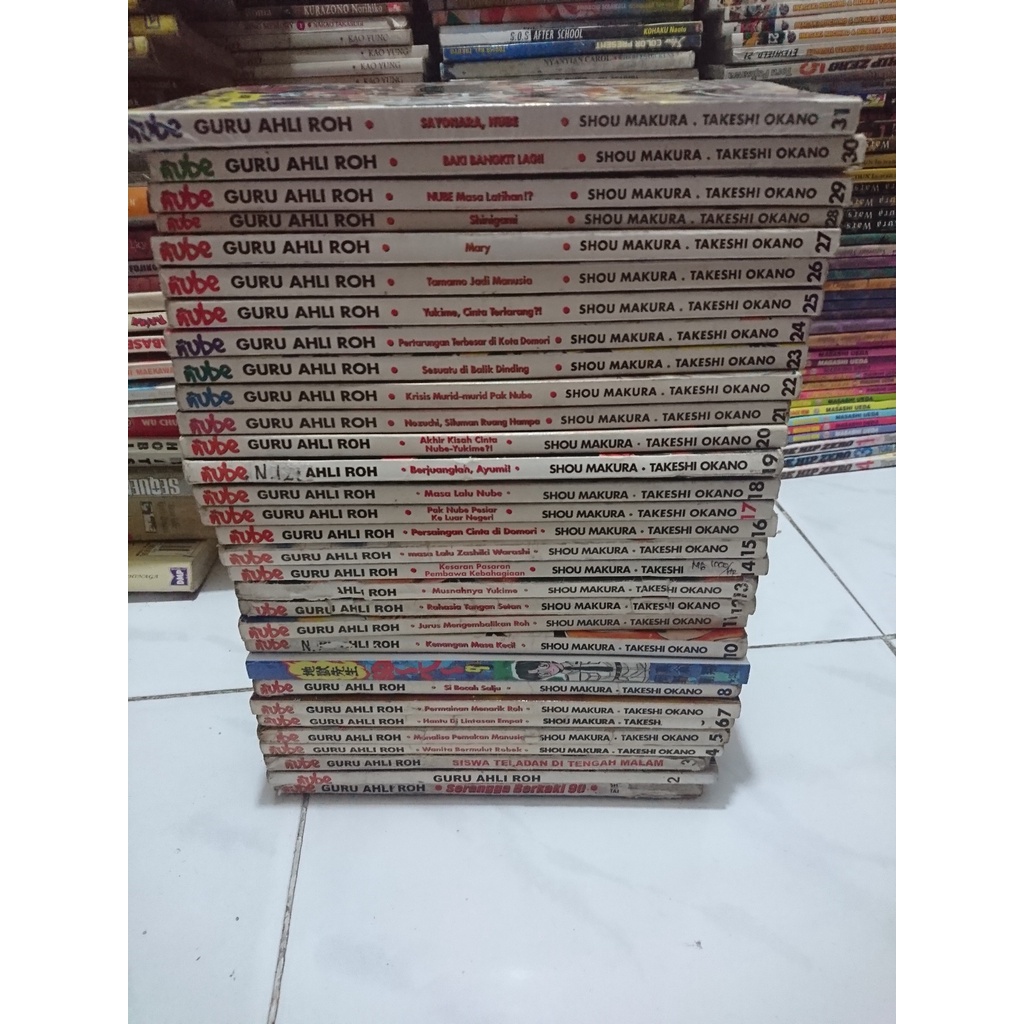 Komik Nube Guru Ahli Roh 1-31 tamat nomer 9 Bahasa Inggris