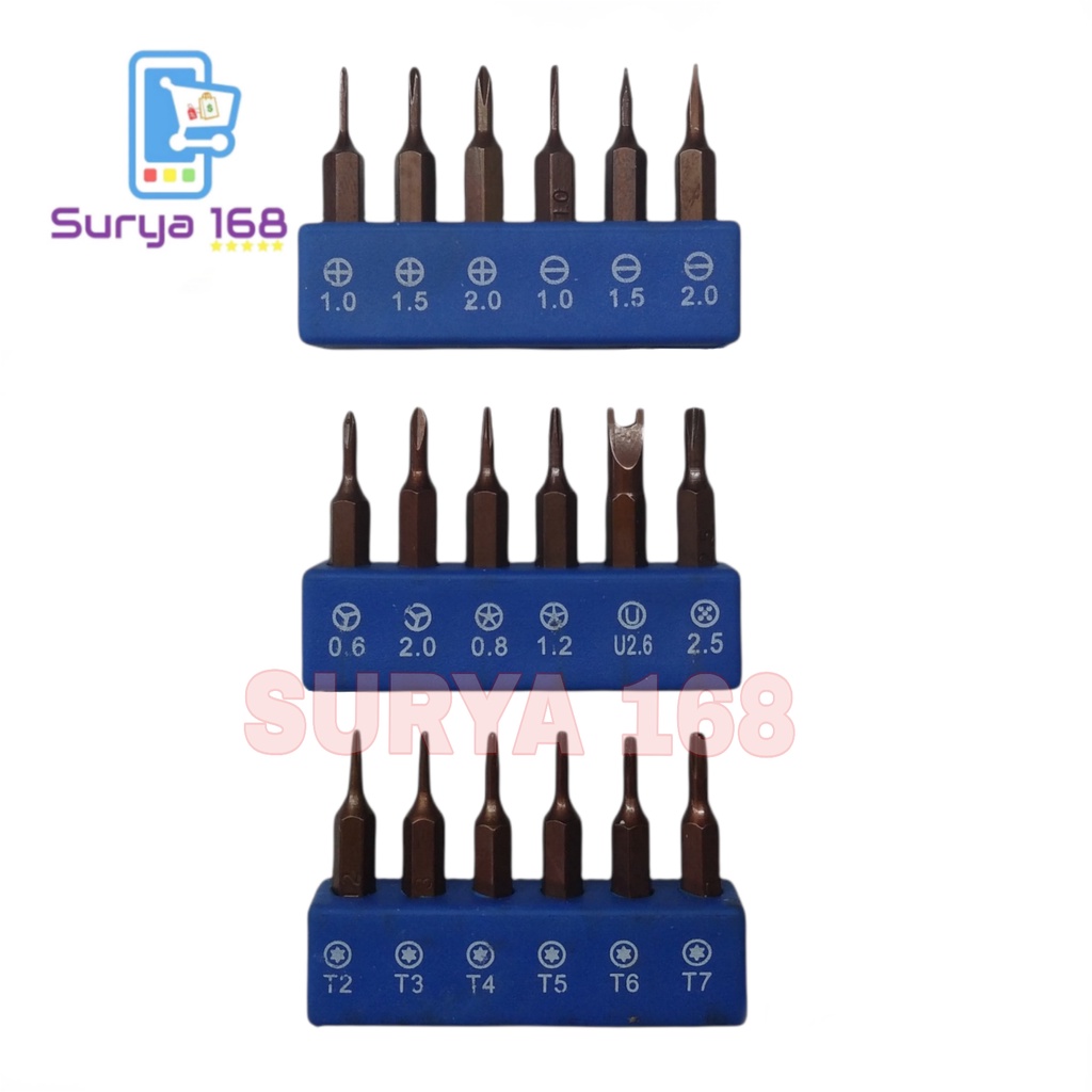 TOOLS OBENG SET SCREWDRIVER 26 IN 1 SS-5116 SS5116 SUNSHINE PEMBUKA LCD TOUCHSCREEN