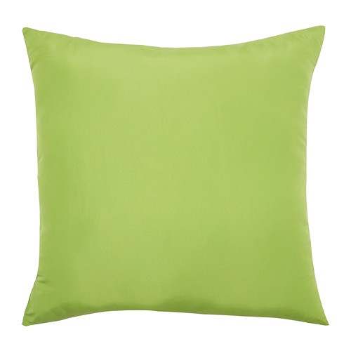 TREVNAD Bantal kursi 50x50 cm, biru muda / biru / oranye / kuning / hijau