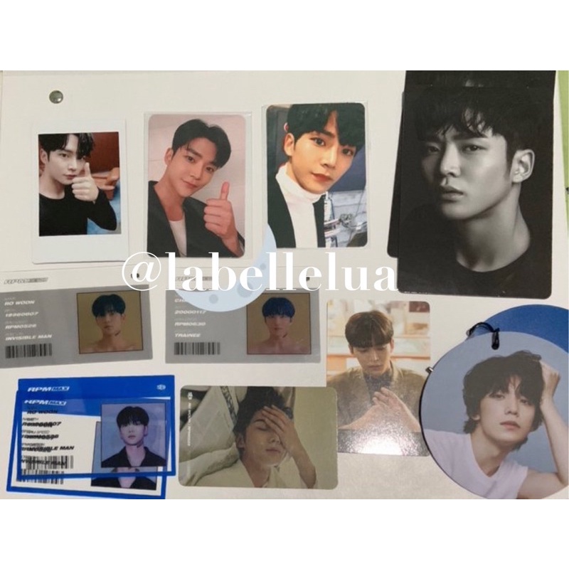 [BOOKED] SF9 RPM Zero Chani & Rowoon ID Card