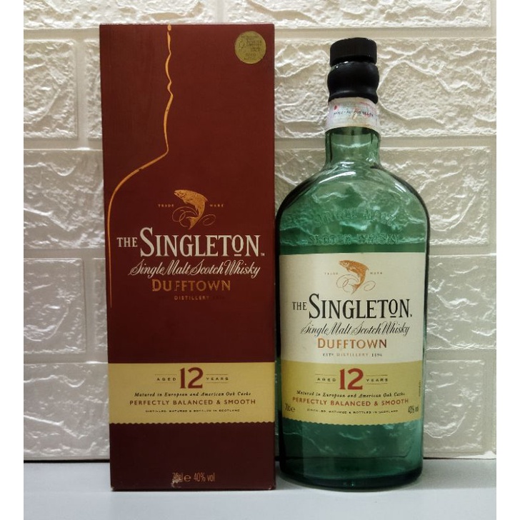 Botol bekas Singleton 12 Years Old Dufftown 700ml