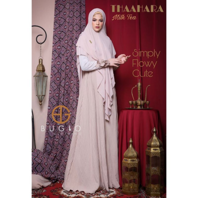 GAMIS LIPITA THAHAARA DAILY DRESS SYARI BY BUGIO CLOTHING