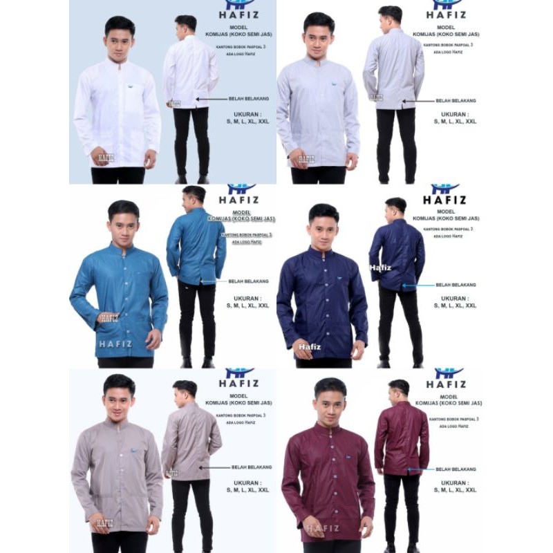 BAJU KOKO HAIBAH | KOKO HABAIB | KOKO HAFIZ | KOKO PUTIH POLOS |