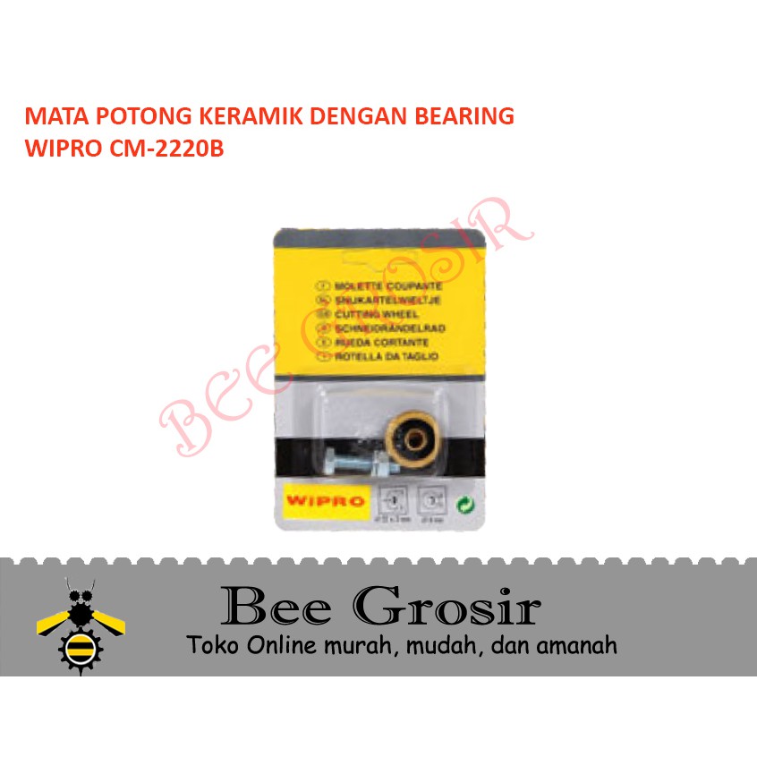 Pisau Mata Potong Keramik with Bearing CM2220B Wipro