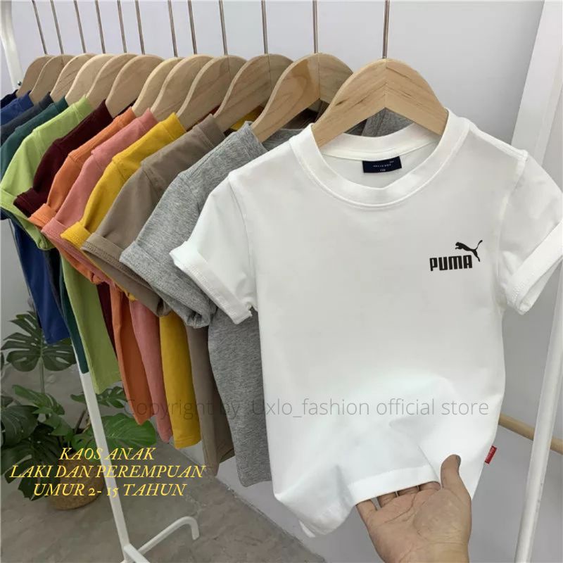 Baju Atasan Kaos Distro Anak Laki Laki Murah Kaos Anak Anak Unisex Bahan Cotton Combed Motif Branded