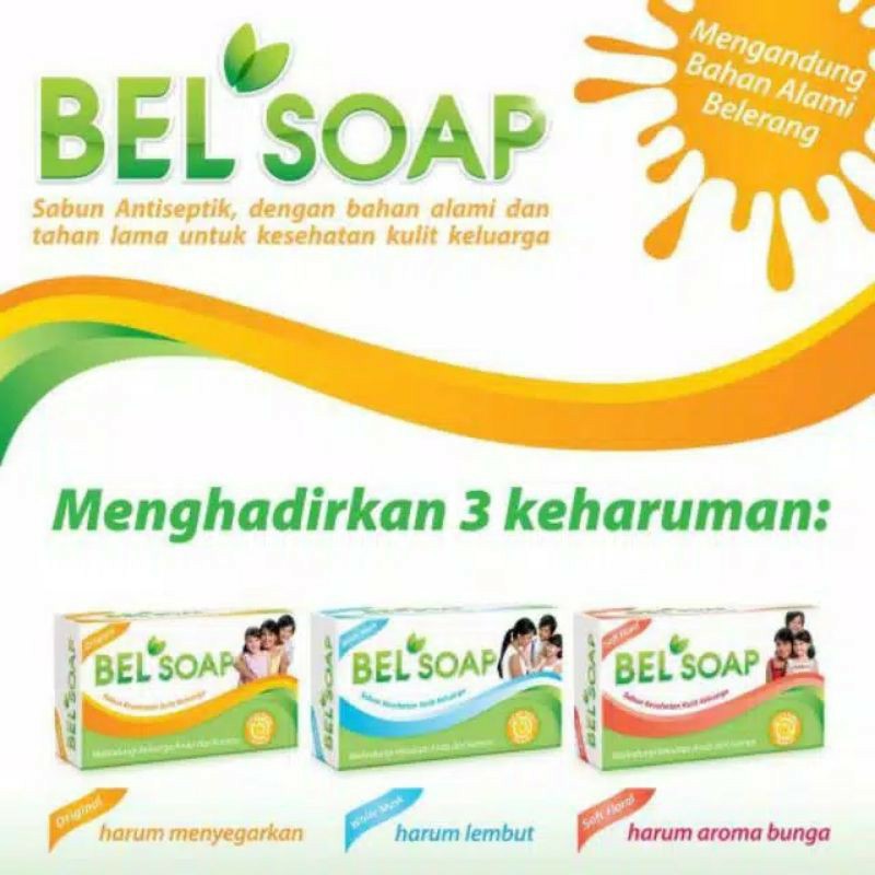 BEL SOAP 65 Gram - Sabun Antiseptik