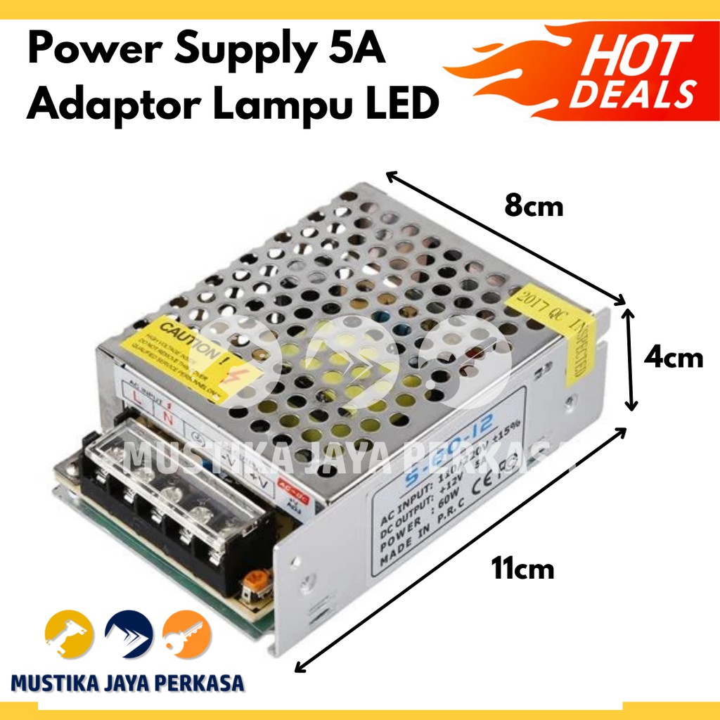 Adaptor Lampu LED 5A