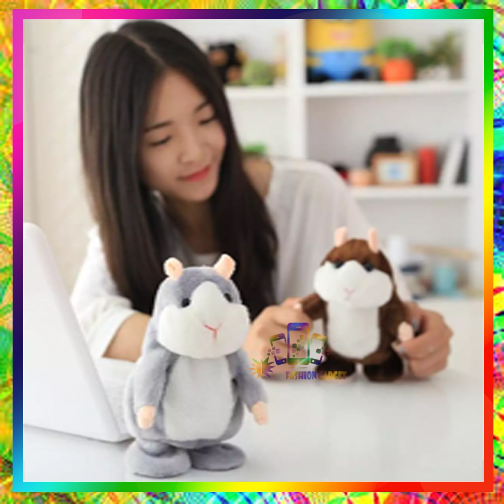 Talking Hamster Toys Mainan Anak Bisa Bicara  Boneka Peniru Suara Mainan Bayi mainan Mainan Boneka