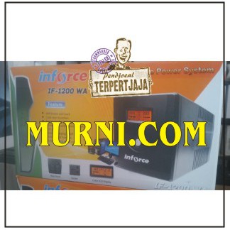 UPS INFORCE IF-1200WA - Stabilizer Daya dengan Layar LCD dan Proteksi Lengkap