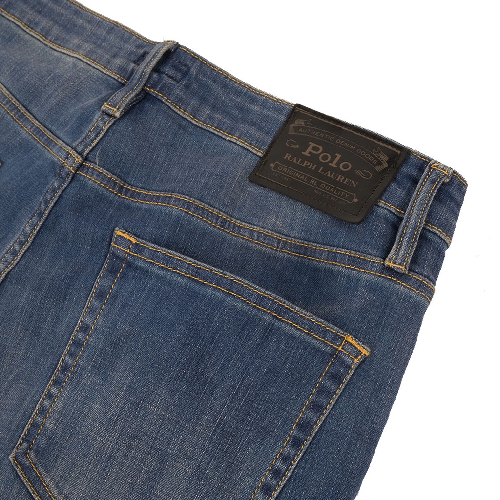 PRL Sullivan Slim Stretch Jeans Washed Indigo