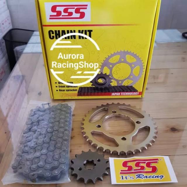 Gear Set SSS Jupiter MX OLD - Chain Kit