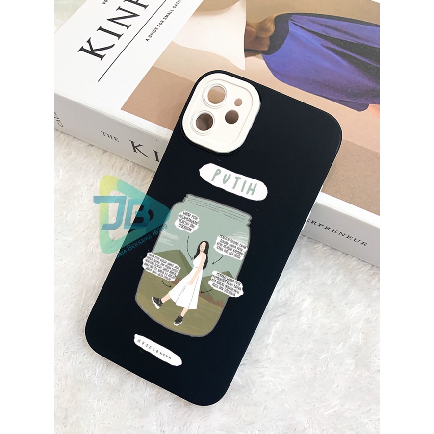 SOFTCASE NALLE SILIKON 2IN1 CAMERA PROTECTION MOOD CEWE OPPO VIVO SAMSUNG REALME XIAOMI IPHONE FOR ALL TYPE JB5717