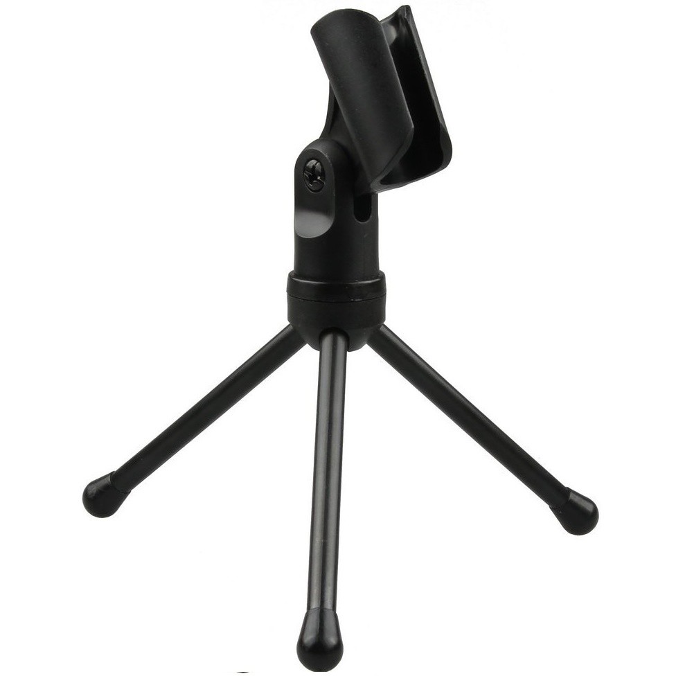 Mikrofon Smooth 3.5mm dengan Stand - OMSK3LBK Black