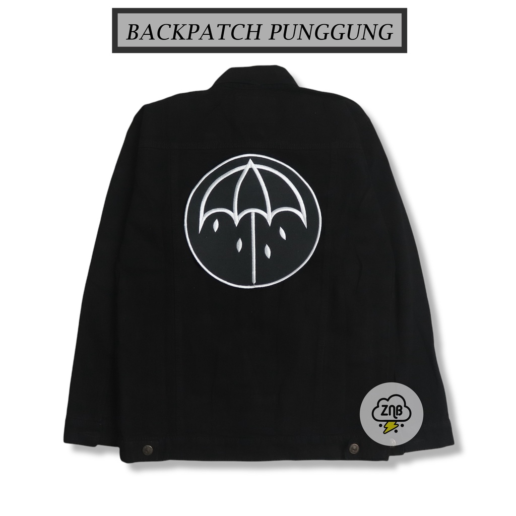 Tempelan Jaket Logo Bring Me The Horizon Patch Bordir BMTH Zinbons Patch