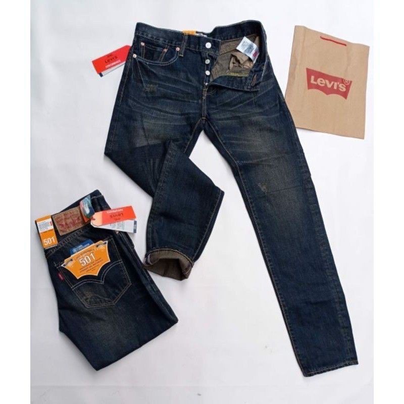 CELANA JEANS LEVIS 501 PANJANG MADE IN JAPAN/CELANA JEANS PRIA ORIGINAL