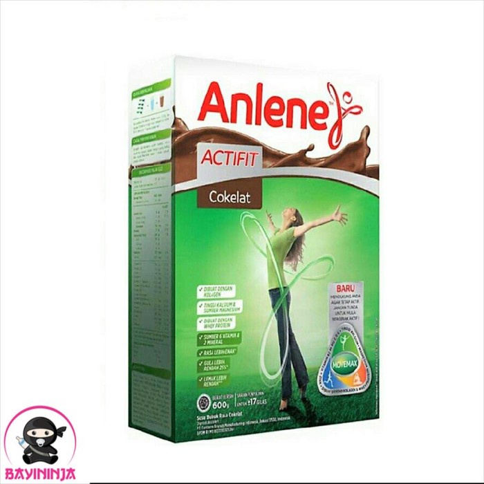 

Ee510 Anlene Actifit Cokelat Susu Kalsium Box 600 G 6Ggddv
