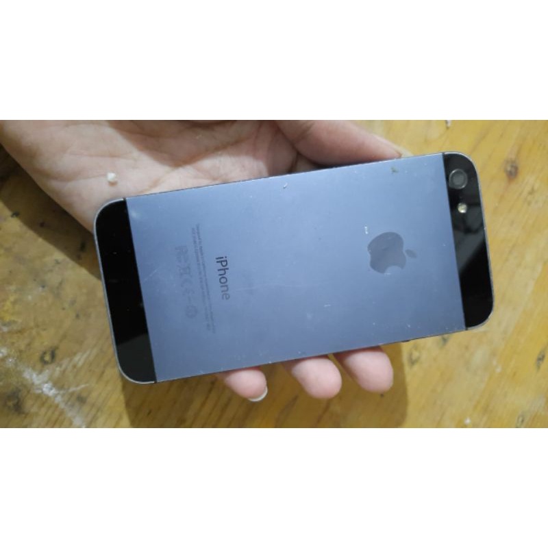 Iphone 5 64gb hp handphone Apple murah bekas second I phone 5 grey
