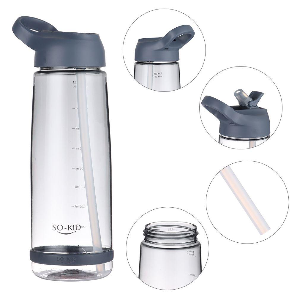 R-FLOWER Botol Air Minum Portable Fitness Sports Cup Anti Bocor Sport Bottle