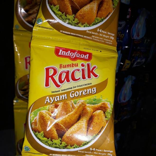 

Bumbu racik indofood ayam goreng