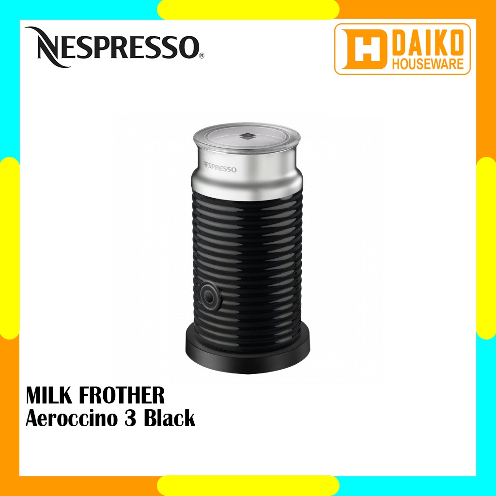 Mesin Kopi Nespresso Inissia Coffee Machine Red With Aeroccino3 Black Original Nespresso