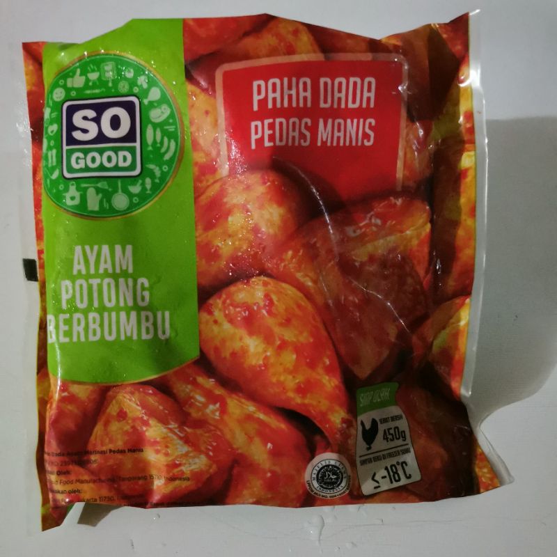 

So Good Paha Dada Pedas Manis 450 Gr