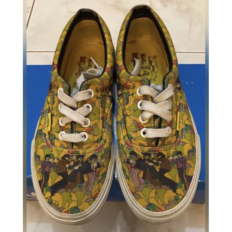 VANS X THE BEATLES YELLOW SUBMARINE LIMITED EDITION ORIGINAL 100%