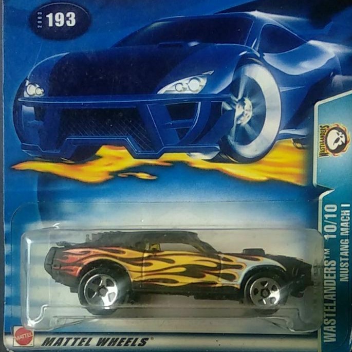 Diecast Hot Wheels Mustang Mach 1 black