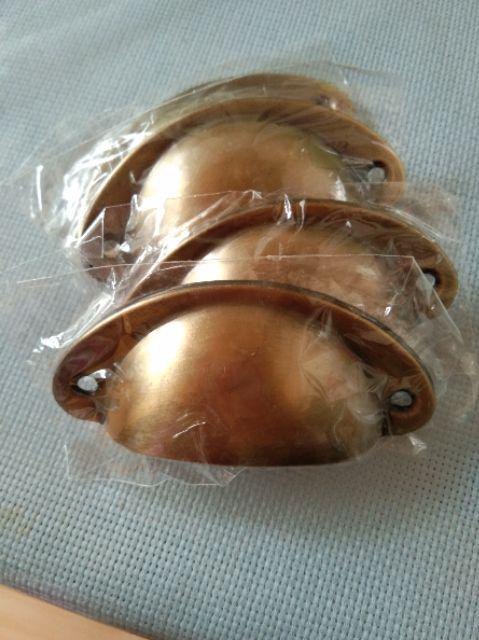 Handle Tarikan Laci Pintu Antik Warna Brushed Gold Green Bronze